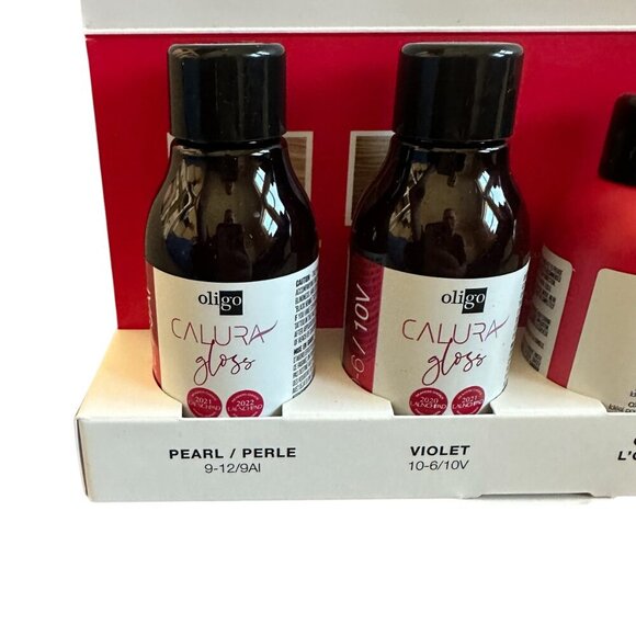 Oligo Calura Gloss + Lotion Developer Starter Kit in Box Pearl Violet Set - Picture 2 of 11